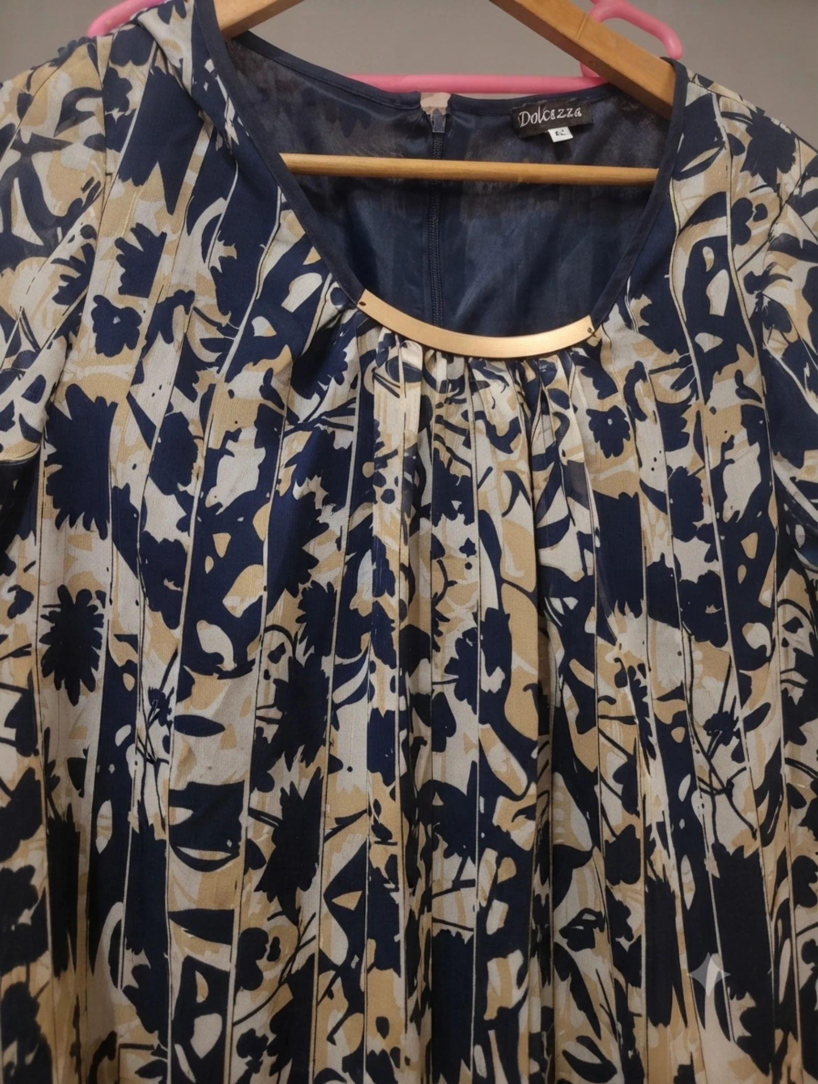 Vestido estampado Dolcezza (Talla 52) – photo 5